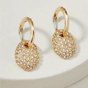 Stella & Dot Hold Ulani Drop Huggie - 3 on 1